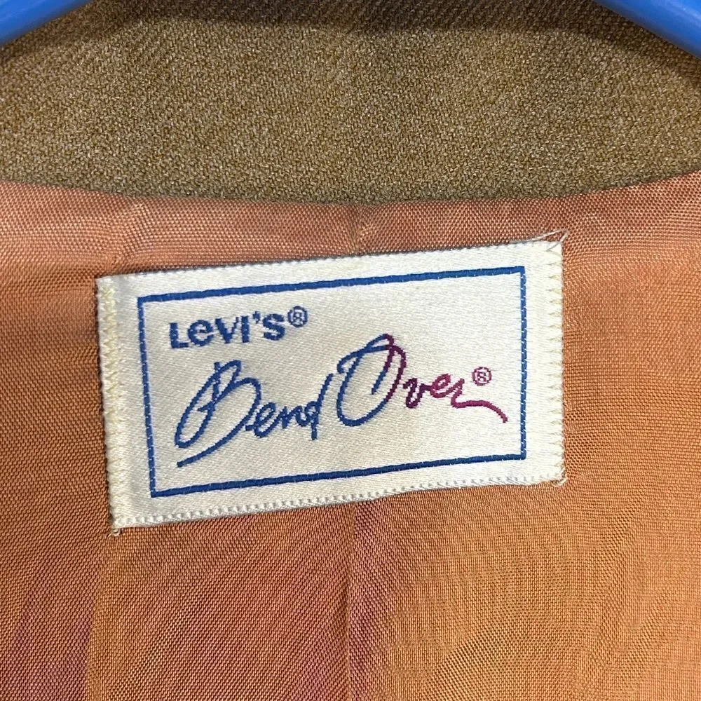 RARE Vintage Levi's Men's‎ Tan Blazer Size 42